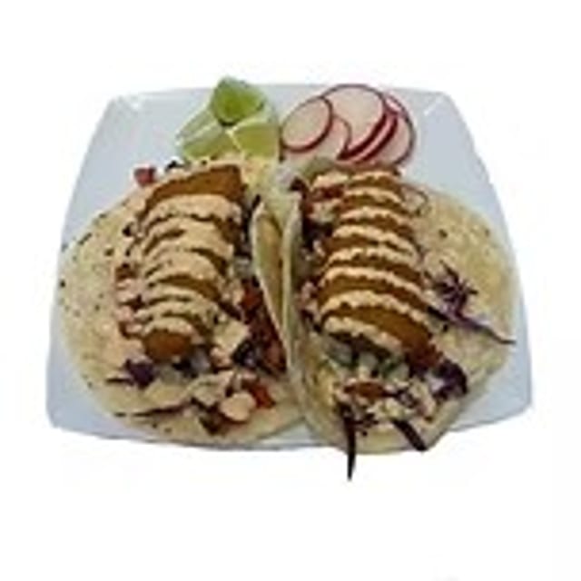 2 Fish Tacos.