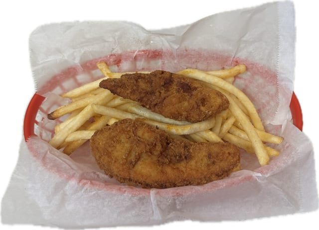 Chicken Tenders & Fries.